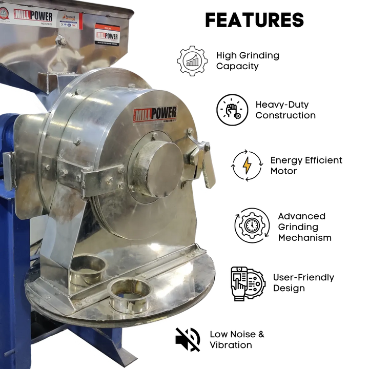 5 hp single phase atta chakki price SS304