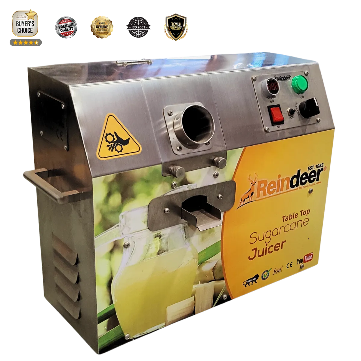 electric-SS-sugar-cane-jus-machine-juicer-side