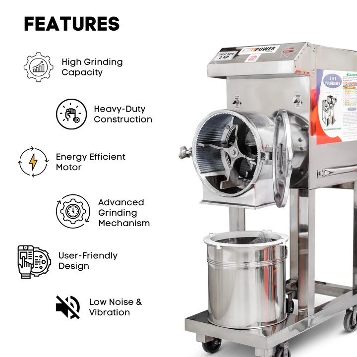 flour machine features