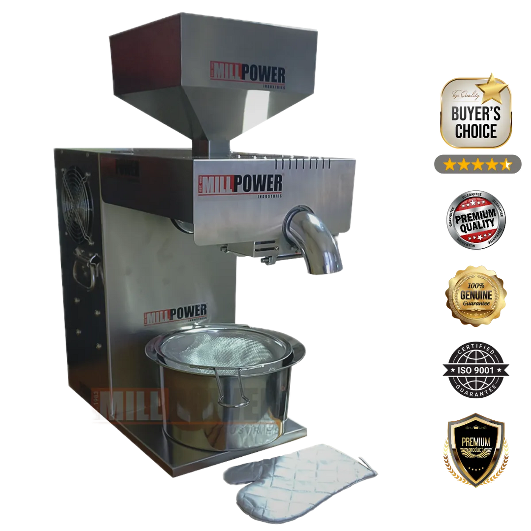máquina extractora de aceite para el hogar

