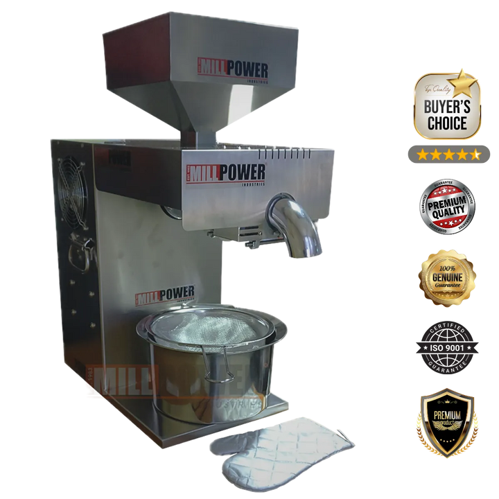 máquina extractora de aceite para el hogar
