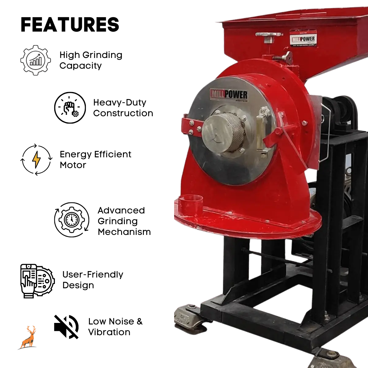 Poland bearing component – Atta Chakki Machine A10